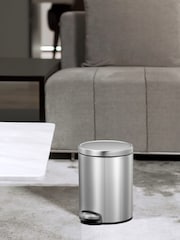 Eko Stainless Steel Eva Bathroom Bin 5L - Image 1 of 5