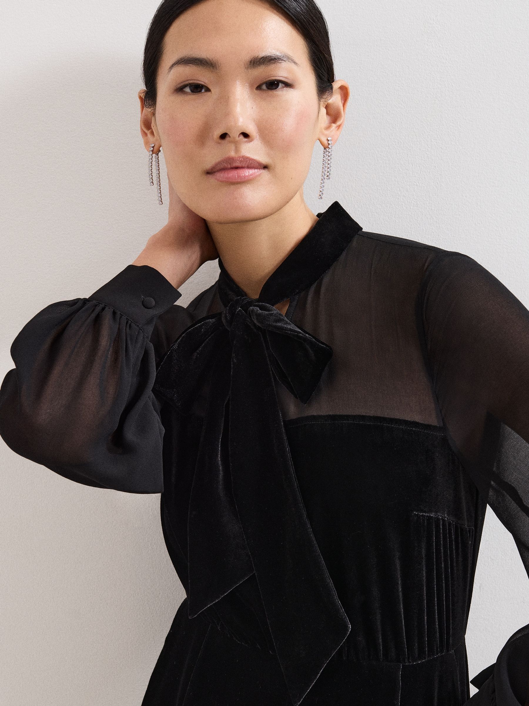 Buy Phase Eight Black Petite Magie Jumpsuit from Next USA