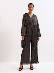 Phase Eight Gold Rachel Jumpsuit - Image 1 of 6