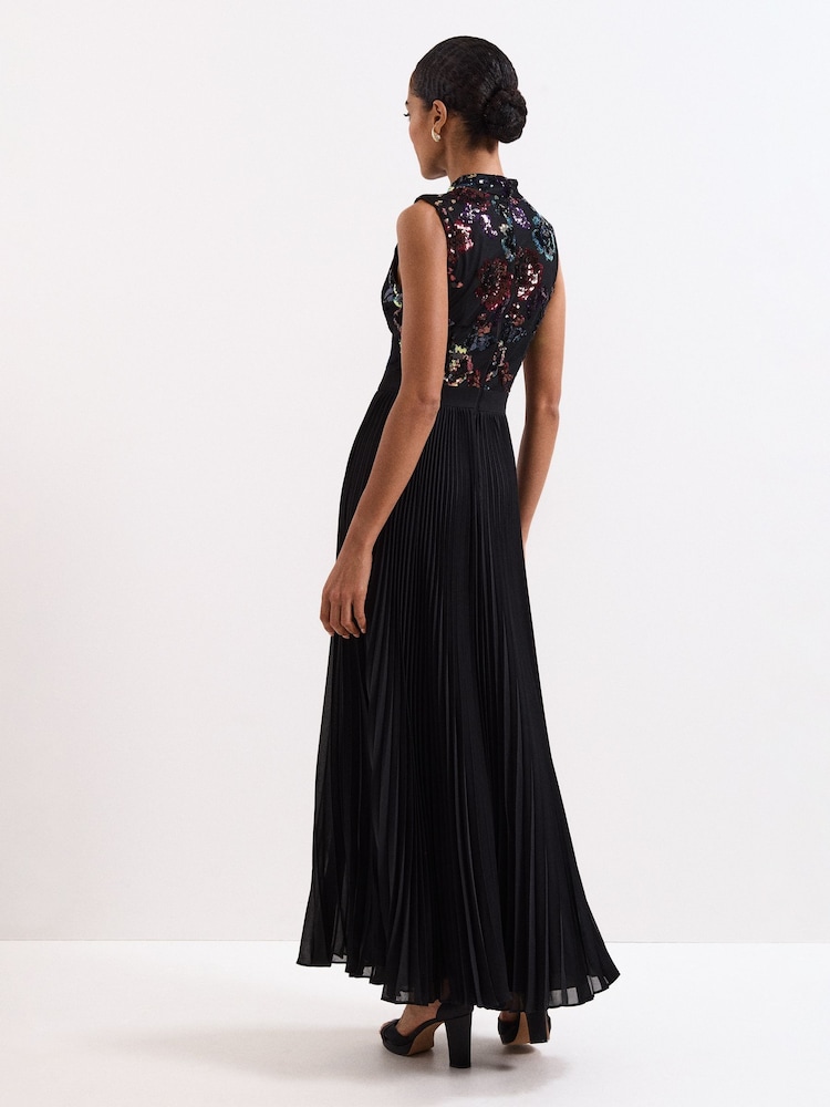 Phase Eight Black Petite Lela Dress - Image 2 of 7