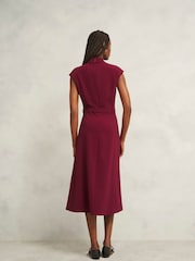Hobbs Red Leslie Dress - Image 2 of 4