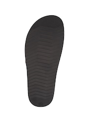 Pavers Light Brown Strappy Leather Slides - Image 5 of 5