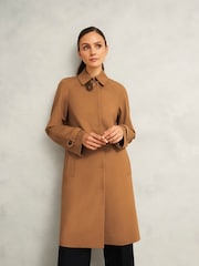 Hobbs Brown Vienna Trench Coat - Image 1 of 4