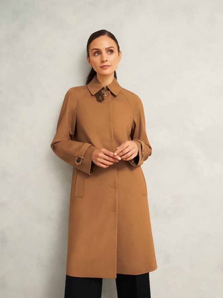 Hobbs Brown Vienna Trench Coat - Image 1 of 4
