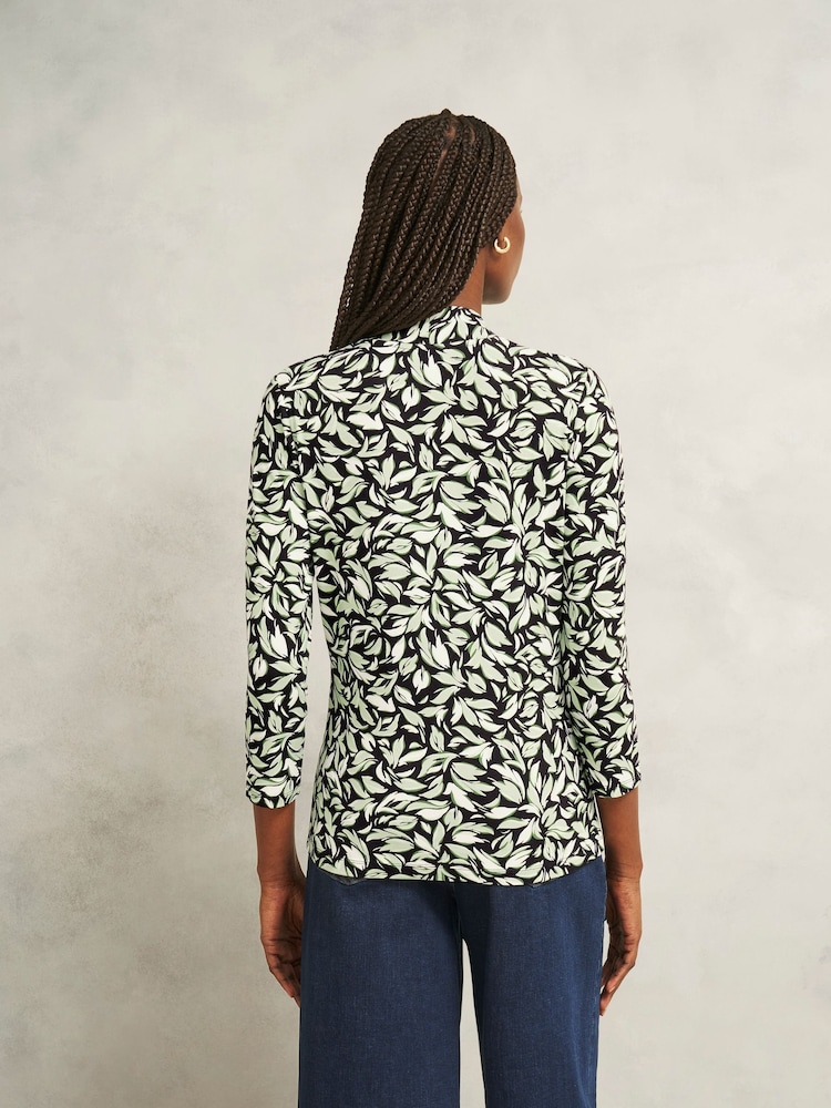 Verde - Blusa estampada Hobbs Aimee - Imagem 2 de 4