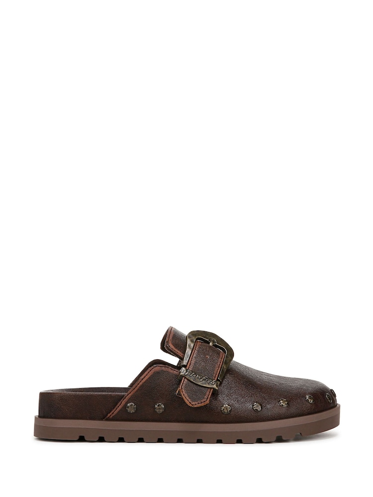Blowfish Malibu Regular Fit Skylar Black Mules - Image 1 of 7 Blowfish Malibu Regular Fit Skylar Black Mules - Image 1 of 7