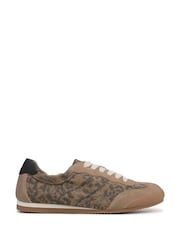 Blowfish Malibu Regular Fit Lana Lace Up Brown Trainers - Image 1 of 7