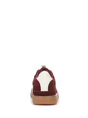 Blowfish Malibu Regular Fit Red Tastic Lace Up Trainers - Image 5 of 7