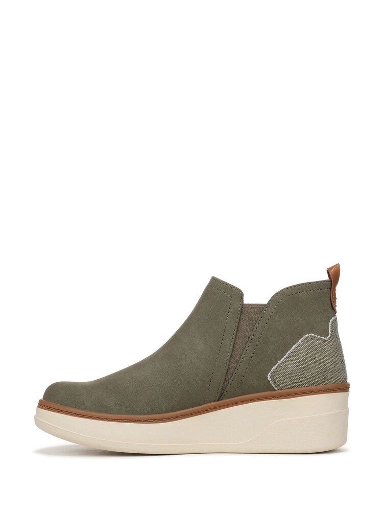 Blowfish Malibu Regular Fit Grey Charming Wedge Ankle Boots - Image 2 of 7 Blowfish Malibu Regular Fit Grey Charming Wedge Ankle Boots - Image 2 of 7