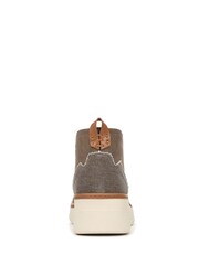 Blowfish Malibu Regular Fit Grey Charming Wedge Ankle Boots - Image 5 of 7