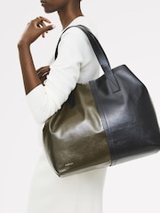 zelena - Radley Large Broadway Market Open Top Brown Tote - Slika 3 iz 3