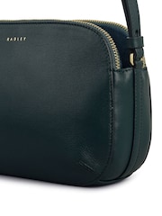 Radley Medium Green Dukes Place Zip Top Cross-Body Bag - Image 4 of 5