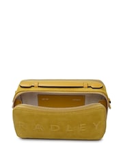 Radley Calvert Road Suede Micro Zip Around Cross-Body Brown Bag - Image 3 of 6