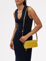Radley Calvert Road Suede Micro Zip Around Cross-Body Brown Bag - Image 6 of 6