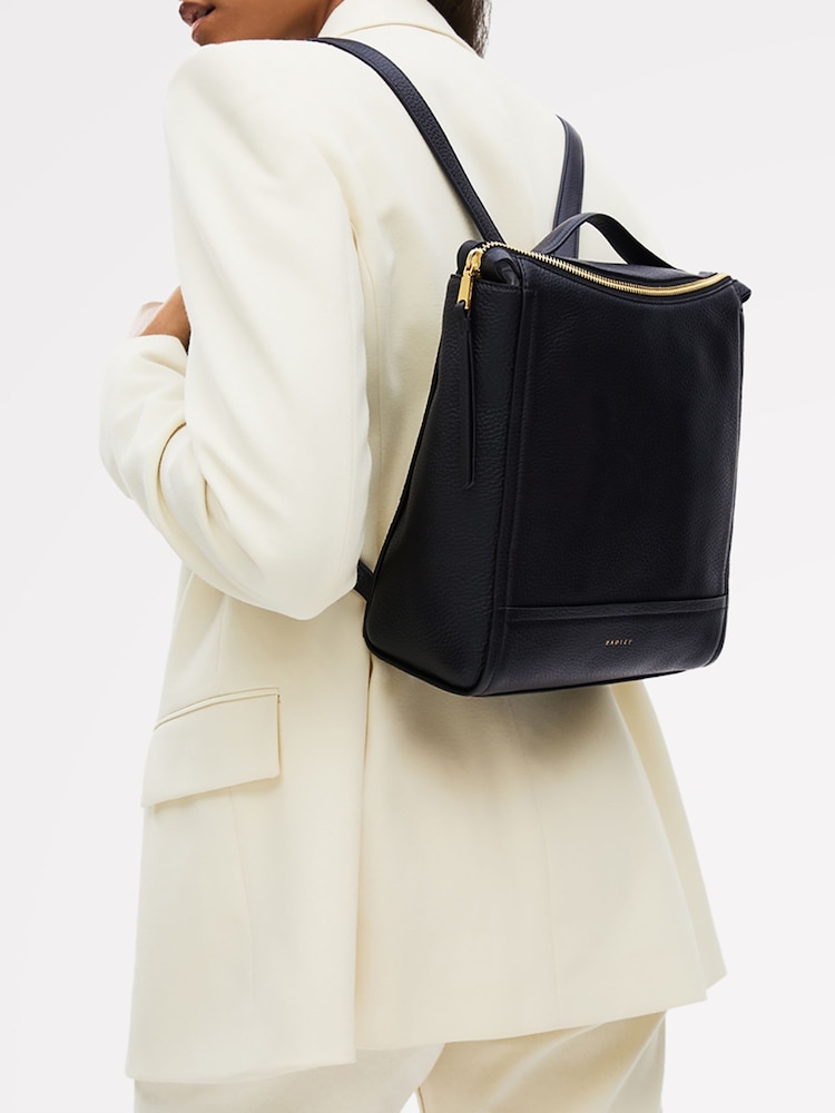 Radley Small Oak Street Zip-Top Black Backpack - Image 5 of 5