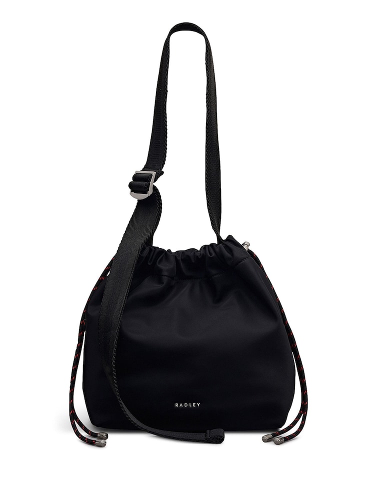Radley Small Eden Row Open Top Cross-Body Black Bag - Image 2 of 5