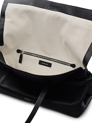 Radley Medium Fleet Street Flapover Shoulder Black Bag - Image 3 of 5