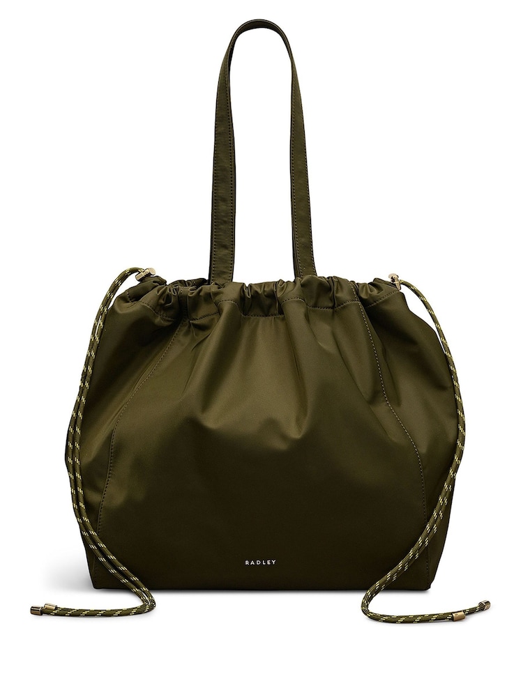 Radley Large Eden Row Open Top Black Tote - Image 2 of 7 Radley Large Eden Row Open Top Black Tote - Image 2 of 7