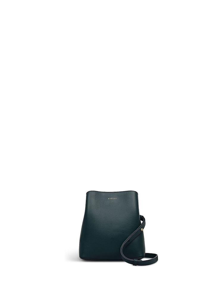 Radley Small Green Dukes Place Compartment Cross-Body Bag - Imagen 1 de 5