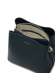 Radley Small Green Dukes Place Compartment Cross-Body Bag - Imagen 3 de 5