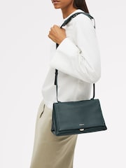 Radley Medium Green The Mercer Flapover Shoulder Bag - Imagen 6 de 6
