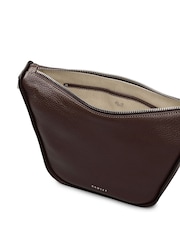 Radley Small Oak Street Zip-Top Cross-Body Brown Bag - Image 3 of 5