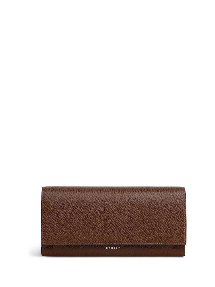 Radley Large Picton Place Flapover Matinee Brown Purse - Imagen 1 de 4