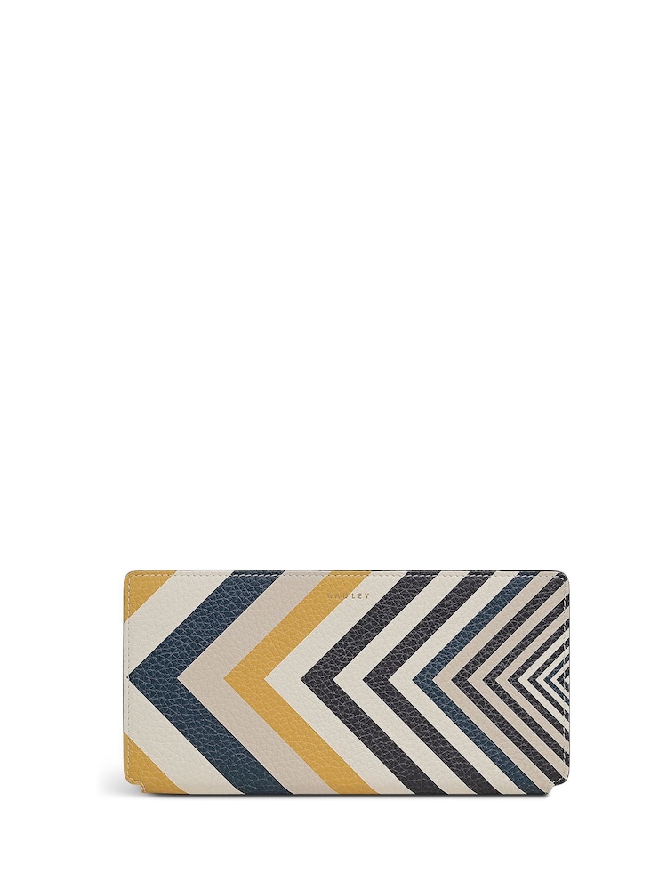 Radley Large Natural Coin Street Print Bifold Purse - Imagen 1 de 3