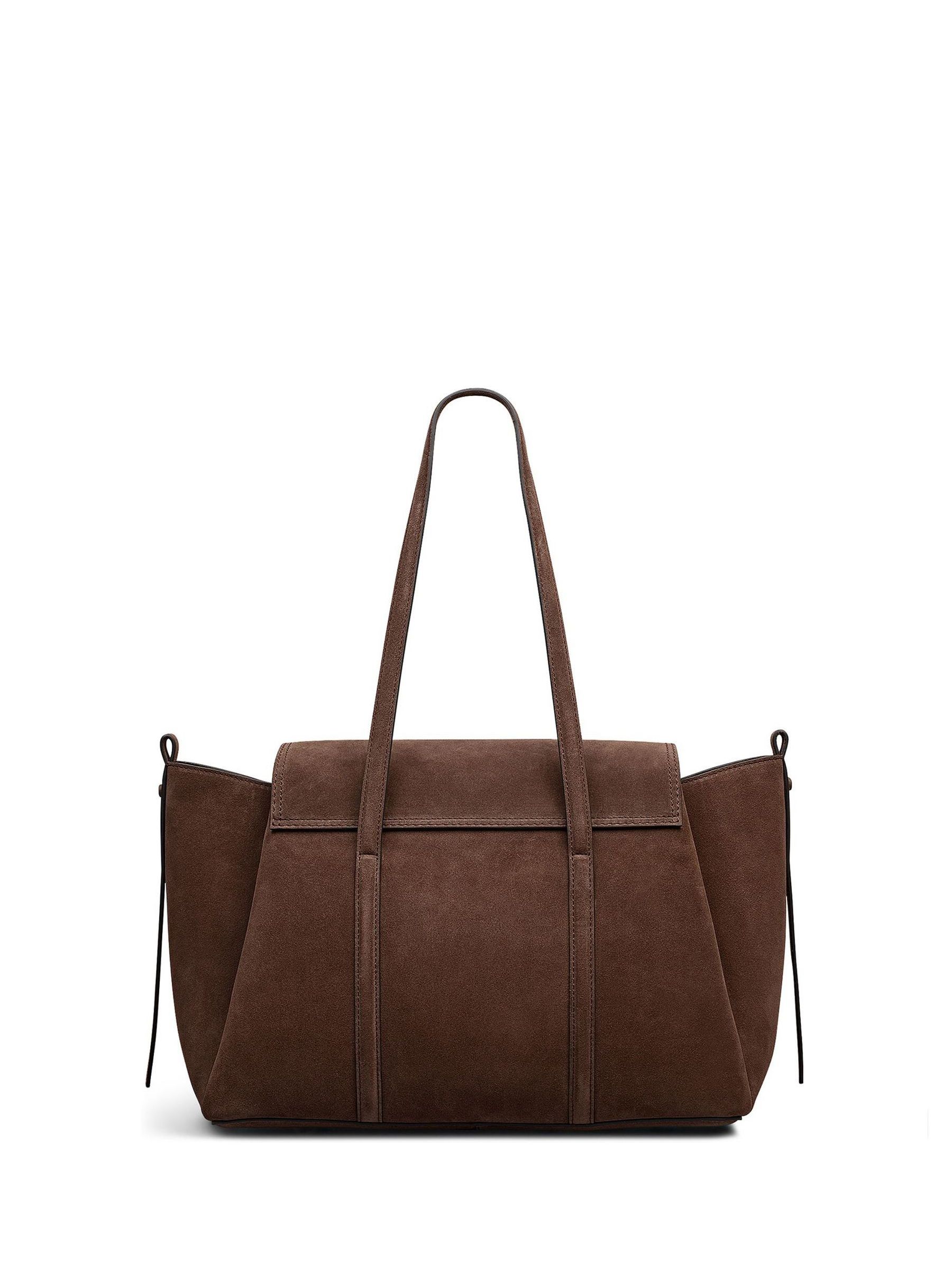 Buy Radley Brown Suede The Chancery Medium Shoulder Bag from Next USA