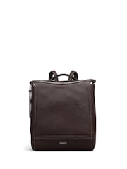 Radley Small Oak Street Zip Top Brown Backpack - Imagen 1 de 5
