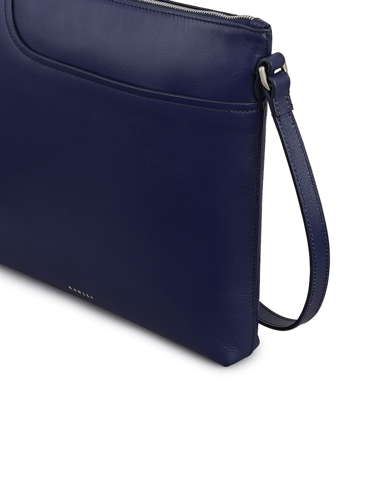 Radley Large Blue Pockets Zip Top Ns Cross-Body Bag - Image 4 of 4