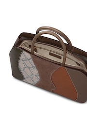 Radley Medium Grey Liverpool Street Patchwork Ziptop Grab Bag - Slika 5 iz 6