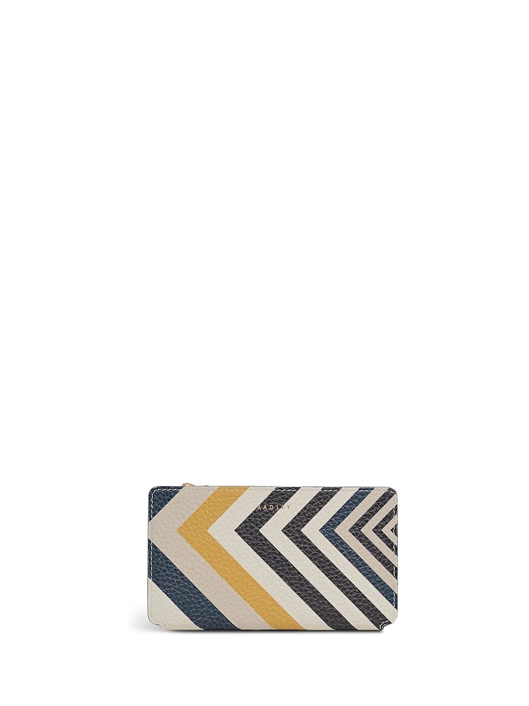 Radley Medium Natural Coin Street Print Zip Top Purse - Image 1 of 4
