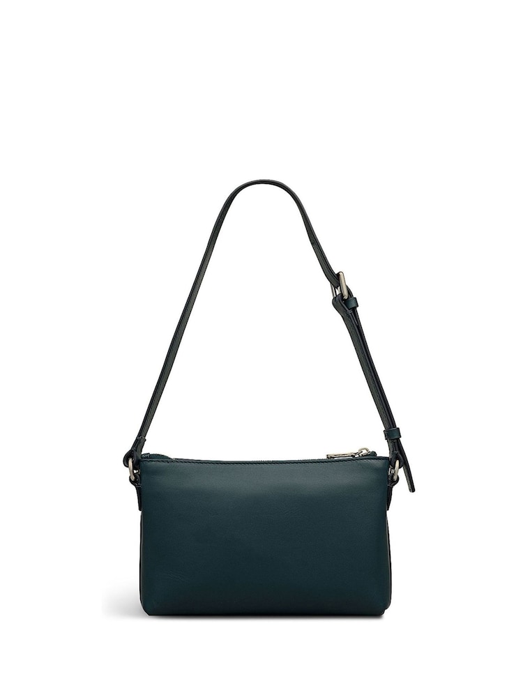 Radley Mini Green Pockets Zip Top Shoulder Bag - Imagen 2 de 6