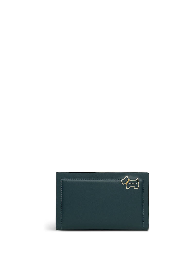 Radley Medium Green Heritage Lane Bifold Purse - Image 1 of 3