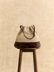 Radley Large The Portobello Drawstring Shoulder White Bag - Image 1 of 11