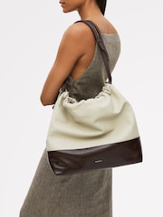 Radley Large The Portobello Drawstring Shoulder White Bag - Image 11 of 11