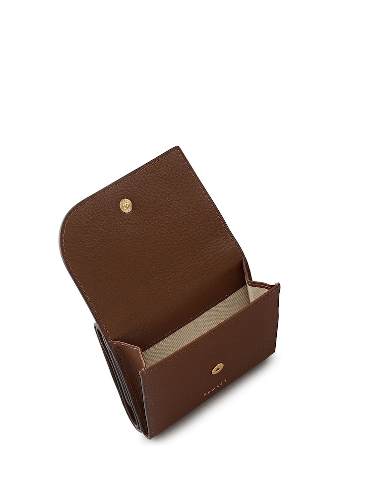 Radley Small Pockets Trifold Brown Purse - Image 4 of 4
