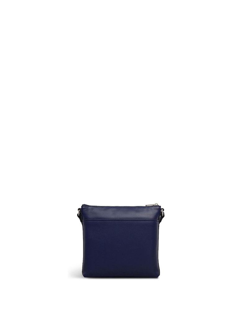 Radley Small Blue Pockets Zip Top Cross-Body Bag - Imagen 2 de 4