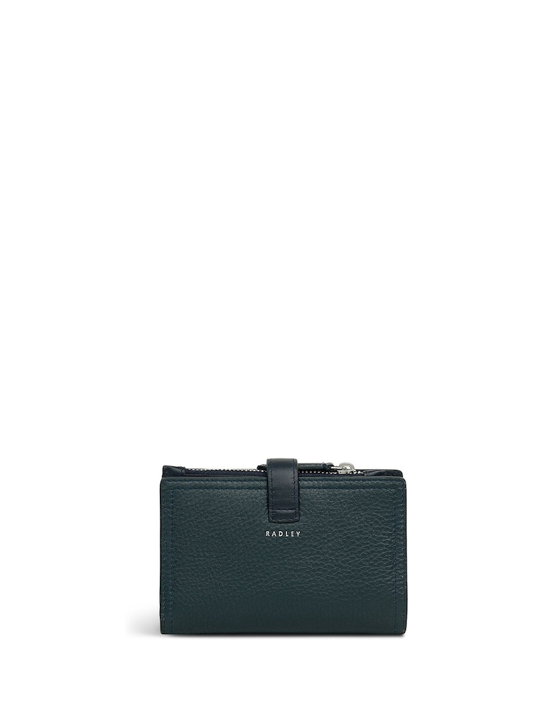 Radley Medium Green Willis Street Colourblock Bifold Purse - Image 1 of 4