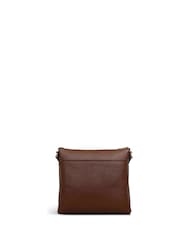Radley Large Pockets Texture Zip Top Cross-Body Brown Bag - Imagen 2 de 4