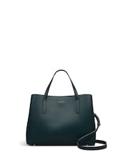 Radley Medium Green Dukes Place Zip Top Grab Bag - Imagen 1 de 6