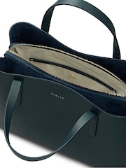 Radley Medium Green Dukes Place Zip Top Grab Bag - Imagen 3 de 6