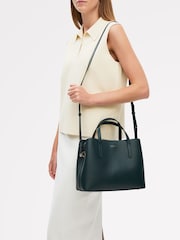 Radley Medium Green Dukes Place Zip Top Grab Bag - Imagen 5 de 6