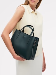 Radley Medium Green Dukes Place Zip Top Grab Bag - Imagen 6 de 6