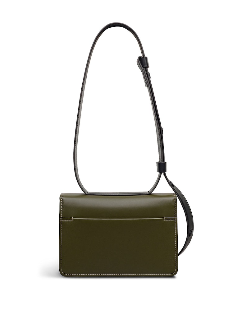 Radley Small Green The Belsize Flap Over Shoulder Bag - Image 2 of 7