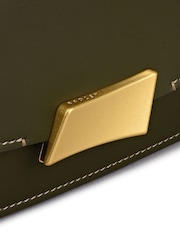 Radley Small Green The Belsize Flap Over Shoulder Bag - Image 6 of 7