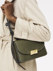 Radley Small Green The Belsize Flap Over Shoulder Bag - Image 7 of 7