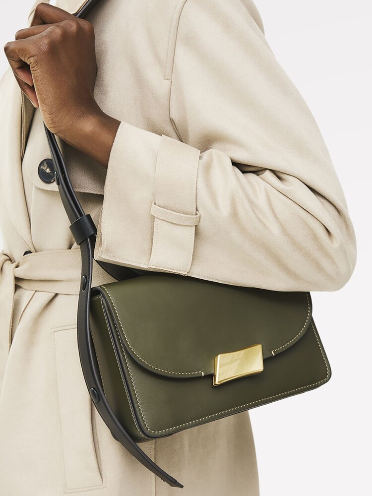 Radley Small Green The Belsize Flap Over Shoulder Bag - Image 7 of 7