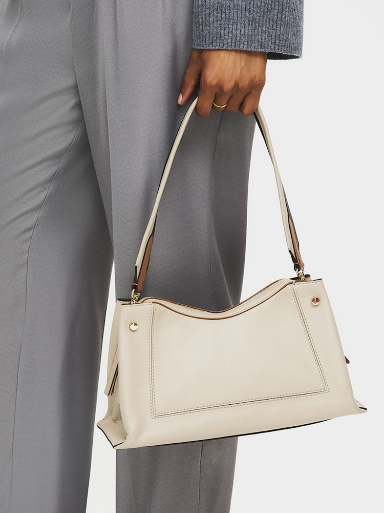 Radley Medium Hope Gardens Ziptop Shoulder Black Bag - Image 2 of 6